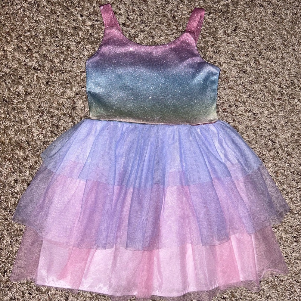 7/8 Girls’ Multi-Colored Dress